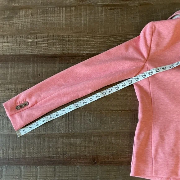 Gap The Academy Blazer in Heathered Pink - Picture 9 of 11